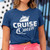 CRUISE QUEEN - Cruise Vacation  T Shirts - any color/any size