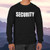 SECURITY LONG SLEEVE T-SHIRT Event Bouncer Staff Guard any size