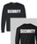 SECURITY LONG SLEEVE T-SHIRT Event Bouncer Staff Guard any size