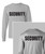 SECURITY LONG SLEEVE T-SHIRT Event Bouncer Staff Guard any size