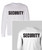 SECURITY LONG SLEEVE T-SHIRT Event Bouncer Staff Guard any size