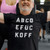 ABCDEFUCKOFF Funny Eye Chart A B C D E F U C K O F F  T Shirt