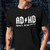 ADHD AD/HD T-SHIRT - AC/DC SPOOF - Funny Adult Humor - Attention Disorder