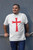 Knights Templar CROSS with NAILS - Christian Tee Religion God Tee Shirt