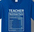 TEACHERS NUTRITIONAL FACTS - School   T Shirt up to 5x/