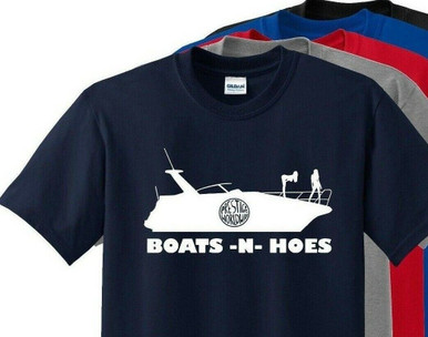 Boats N Hoes Boating Step Brothers Will Ferrell' Men's T-Shirt