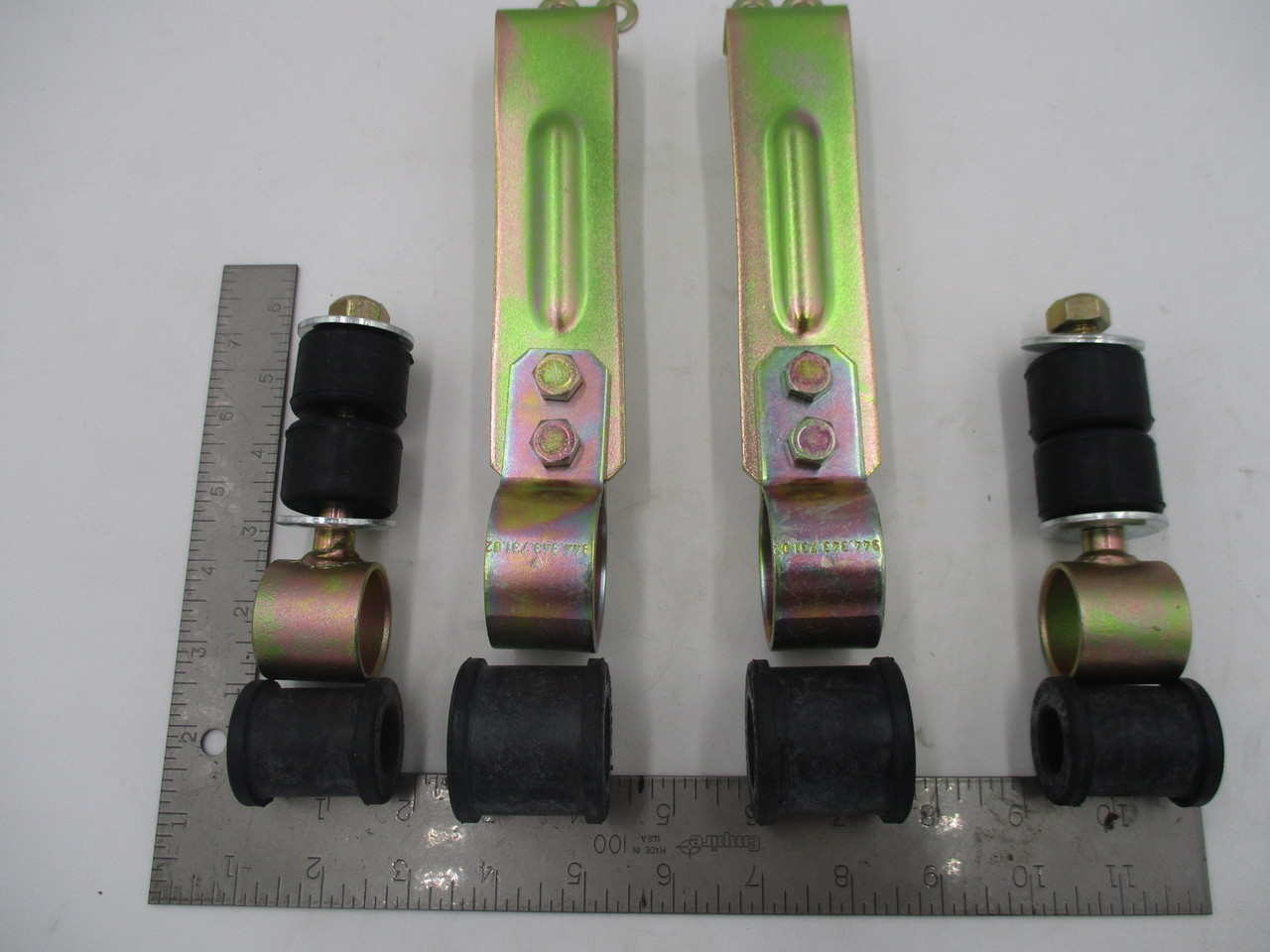 Porsche 944/968 Front Sway Bar Brace Kit – New With Hardware For 924S, 944 Turbo, 944S2