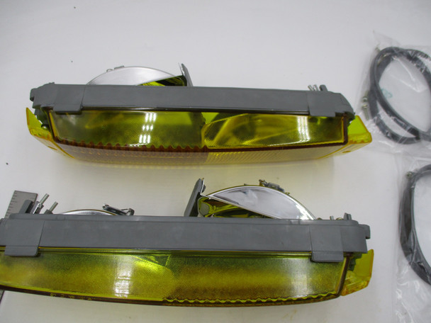  Fog Light Lens pair  yellow european 944 turbo 944s2