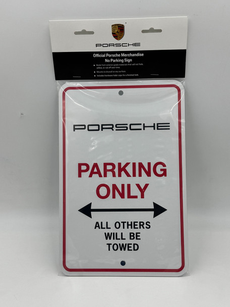 Porsche Parking Only Sign pna70100100