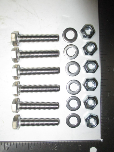 exhaust down pipe hardware kit