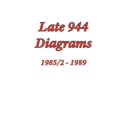 Late 944 Parts Diagrams