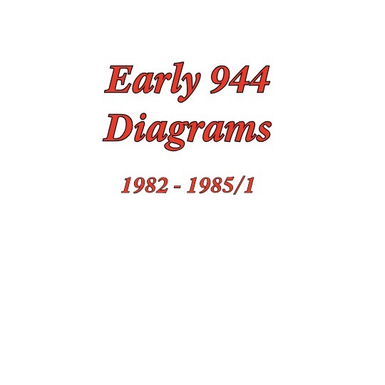 Early 944 Parts Diagrams