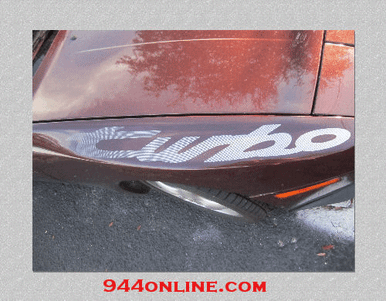 Turbo Fender Decal M501 944online