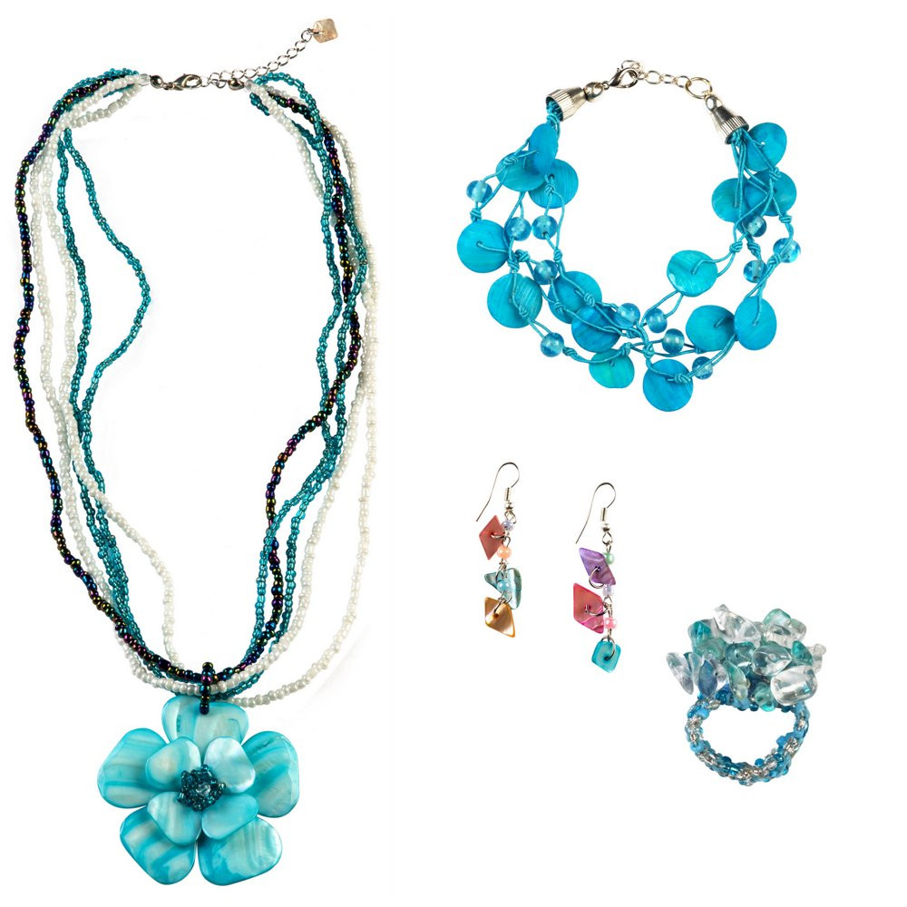 Jewelry Set in Turquoise