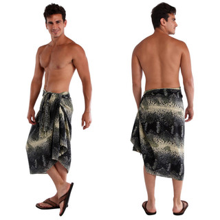 Reptile Skin Mens Sarong