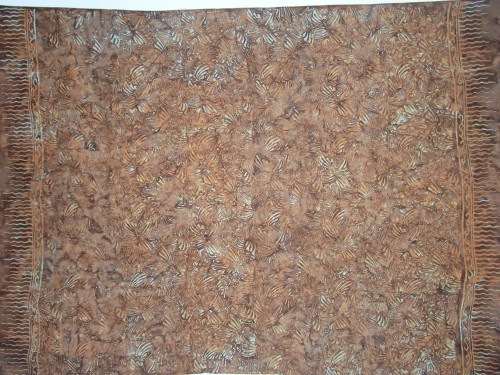 Abstract Sarong in Chocolate Brown