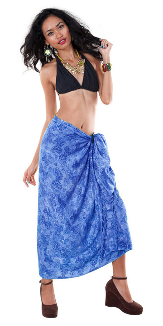 Butterfly Sarong in Blue