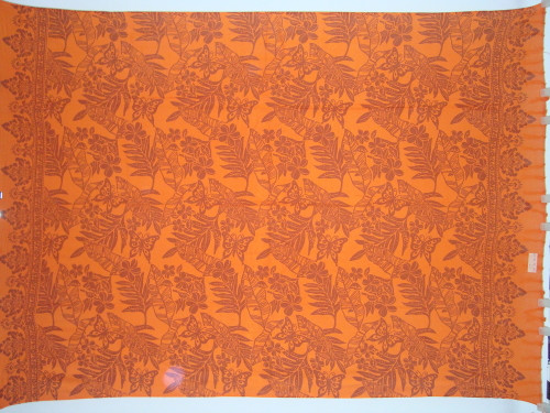 Butterfly Floral Sarong in Orange