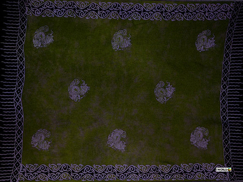 Dragon Sarong "Olive Green"