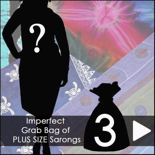 Group of 3 Imperfect Plus Sarongs