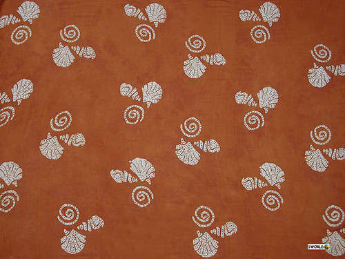 Seashell Sarong "Beach Beige"