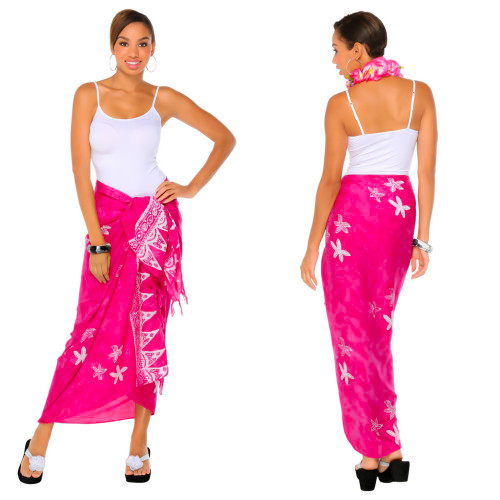 Starfish Sarong "Hot Pink"