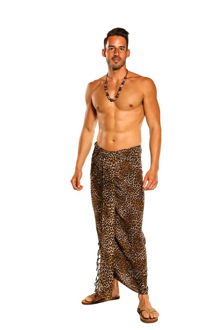 Mens Feline Sarong in Style 24