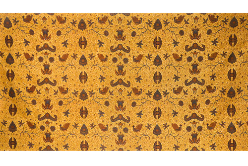 Traditional FRINGELESS Cotton Sarong Batik SJ 45