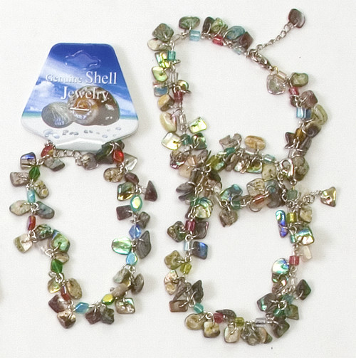Abalone Chip Anklet