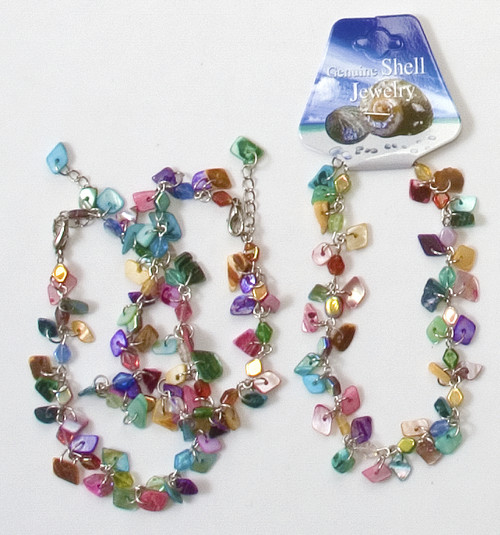 Shell Chip Anklet
