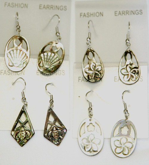 Mother of Pearl Earrings - Assorted