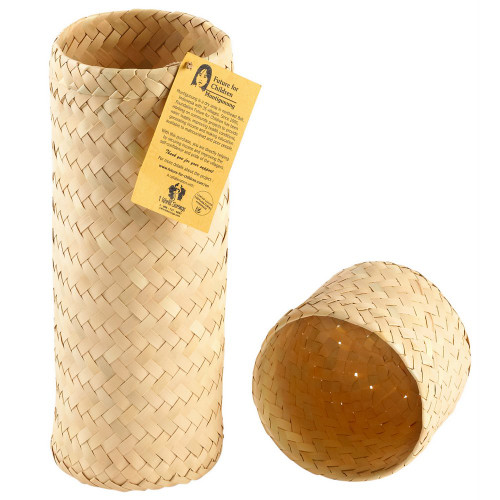 Hand Woven Cylinder Gift Box