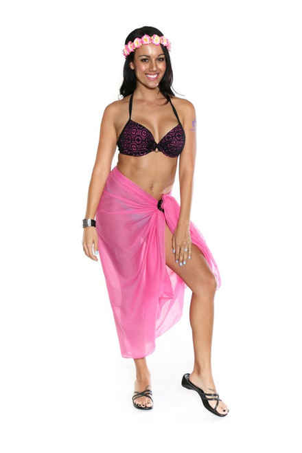 Light Weight Cotton Sarong in Pink