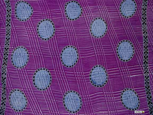 Abstract Sarong "Circles and Lines"
