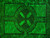 Celtic Sarong "Celtic Cross and Circle" Green
