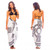 Celtic Sarong, Celtic Cross 2 - Black / White
