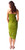 Green Light Olive Embroidered Sarong