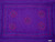 Purple Sarong w/ Triple Embroidery