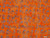 Floral Sarong "Heart Daisy" Oranges