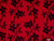 Passion Fruit Floral Sarong "Hot Red"