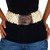 Coconut Buckle Belt in White