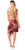 Half Sarong/Mini Sarong Pareo in Brown Smoked