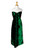 Hibiscus Sarong "Green / Black"