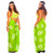 Hibiscus Sarong Lime Green/White