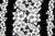 Triple Lei Sarong in Black/White