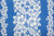 Triple Lei Sarong in Royal Blue/White