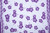 Polynesian Floral Sarong in White/Violet Polynesian Floral Sarong in White/Violet