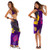 Tropical Floral Sarong in Purple