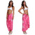 Smoked Hibiscus Sarong in Pink