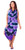 "Jungle Purple" PLUS SIZE Tie Dye Sarong - Fringeless Sarong